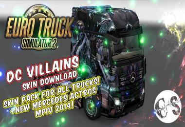 DC VIllains Skin Pack for All Trucks