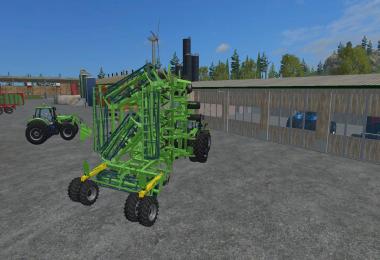 Deutz Fahr 7250 TTV Dual Wheel WIth Front Loader V1