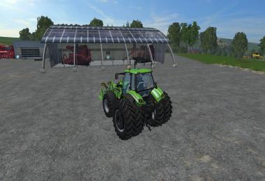 Deutz Fahr 7250 TTV Dual Wheel WIth Front Loader V1