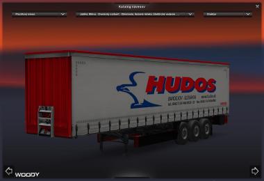 HUDOS s.r.o. company skin for DrakkarTrans trailers