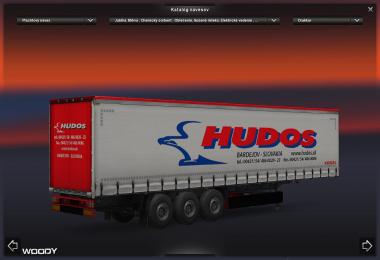 HUDOS s.r.o. company skin for DrakkarTrans trailers