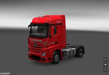 HUDOS s.r.o. company skin for MB ACTROS MPIV