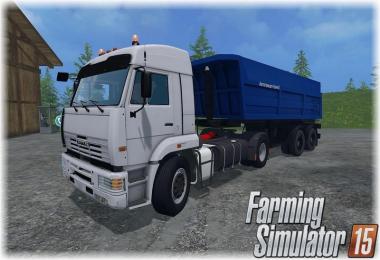 Kamaz and Trailer Set v1.0