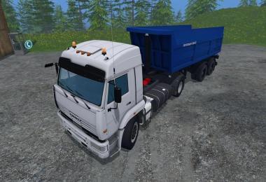 Kamaz and Trailer Set v1.0