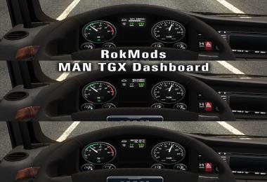 MAN TGX Dashboard