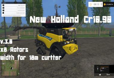 New Holland Cr10.90 Crawler Combine v3.0 Pack