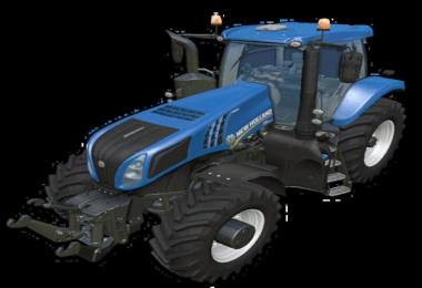 New Holland T 8320 with engine tuning v1.0