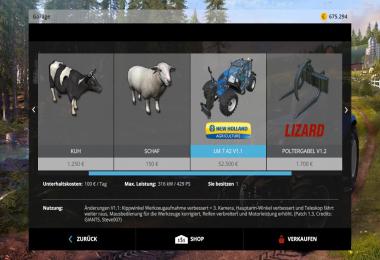 New Holland Teleloader LM 7.42 - v1.1