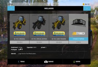 New Holland W170C v1.0