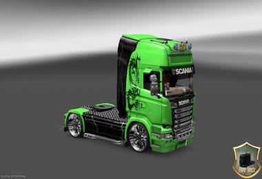 Scania Streamline Green Dragon Skin update