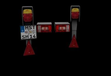 Taillights license plate v1.0