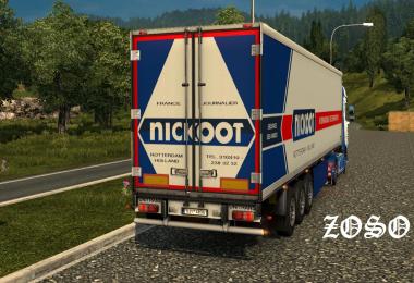 Trailer Nickoot internationale koeltransporten