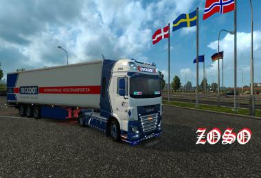 Trailer Nickoot internationale koeltransporten