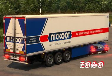 Trailer Nickoot internationale koeltransporten