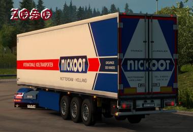 Trailer Nickoot internationale koeltransporten