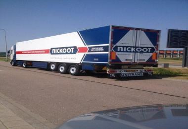 Trailer Nickoot internationale koeltransporten