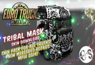 Tribal Mask Skin Pack for All Trucks