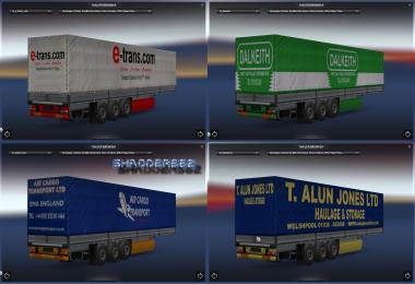 UK Haulage Companies Trailer Pack 1 v1.1