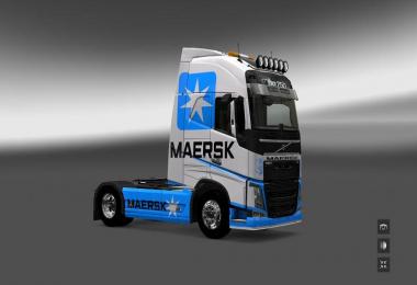 Volvo FH 2012 Maersk Line Skin