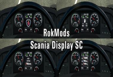 [WIP] RokMods Scania Display