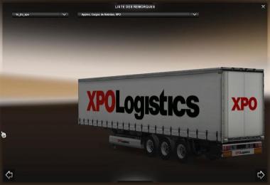 XPO Logistics trailer skin