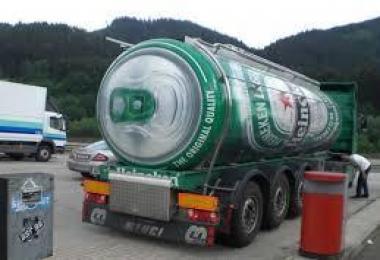 ZORLAC HEINEKEN TANK TRAILER TFSGROUP