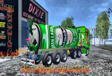 ZORLAC HEINEKEN TANK TRAILER TFSGROUP