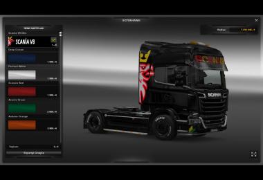 Scania v8 Skin 1.19x