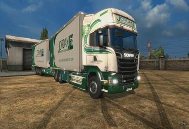 BDF Tandem Truck Jordan International Pack