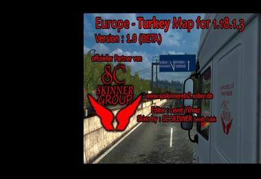 Europe – Turkey Map v1.0 BETA