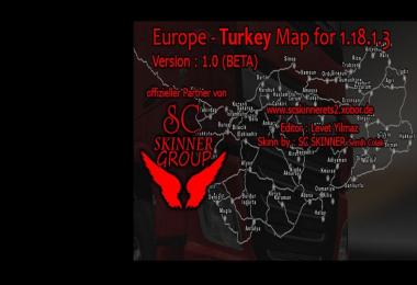 Europe – Turkey Map v1.0 BETA