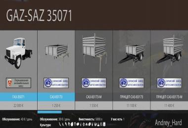 GAZ-SAZ 35071 with modul pack v1.0