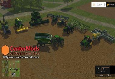 JOHN DEERE MEGA PACK FOR FS 2015 v1.0