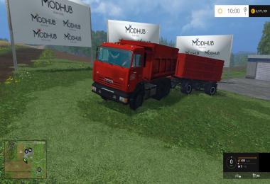 KamAZ 65115 and NEFAZ 8460 v1.0