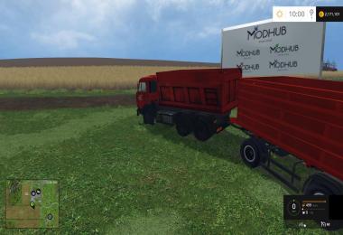 KamAZ 65115 and NEFAZ 8460 v1.0