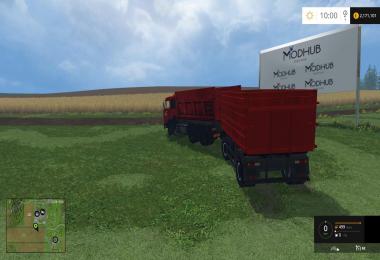 KamAZ 65115 and NEFAZ 8460 v1.0