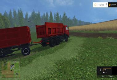 KamAZ 65115 and NEFAZ 8460 v1.0