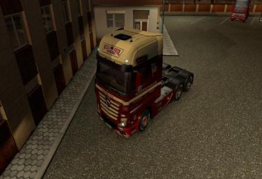 Mercedes Actros varnishing v1.19