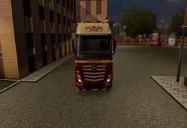 Mercedes Actros varnishing v1.19