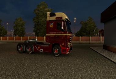 Mercedes Actros varnishing v1.19