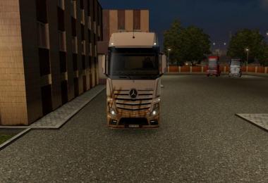 Mercedes Actros varnishing v1.19