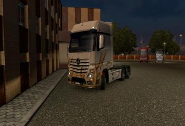 Mercedes Actros varnishing v1.19