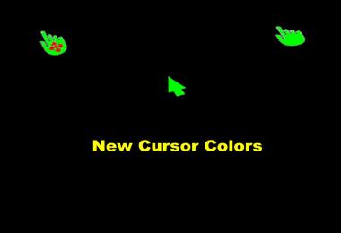 New Cursor Color