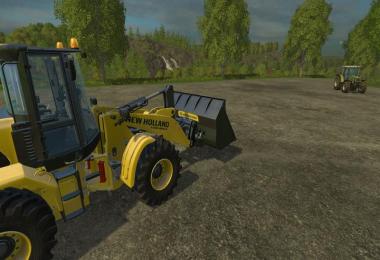 New Holland Wheelloader Shovel v1.0