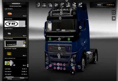 New Volvo FH16 Accessories + Interior