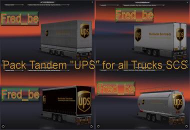 Pack Tandem UPS for all Trucks SCS 1.20.x