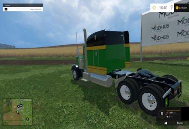 Peterbilt 3881 John Deere semi v1.1