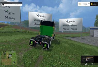 Peterbilt 3881 John Deere semi v1.1