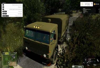 RUS Kamaz military truck v1.1