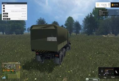 RUS Kamaz military truck v1.1